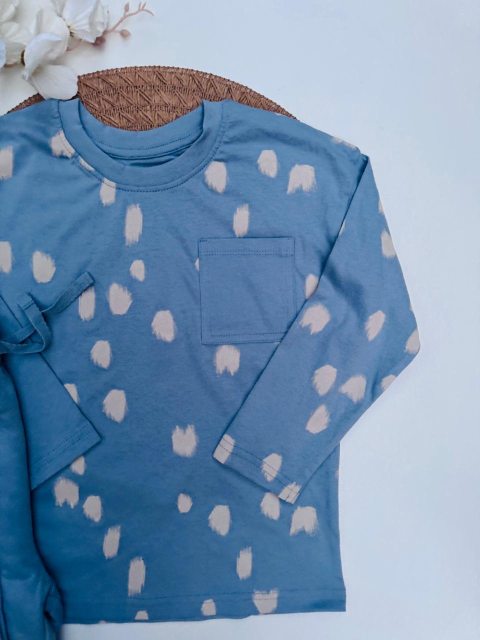 George Shirt & Sweat-Trouser Set