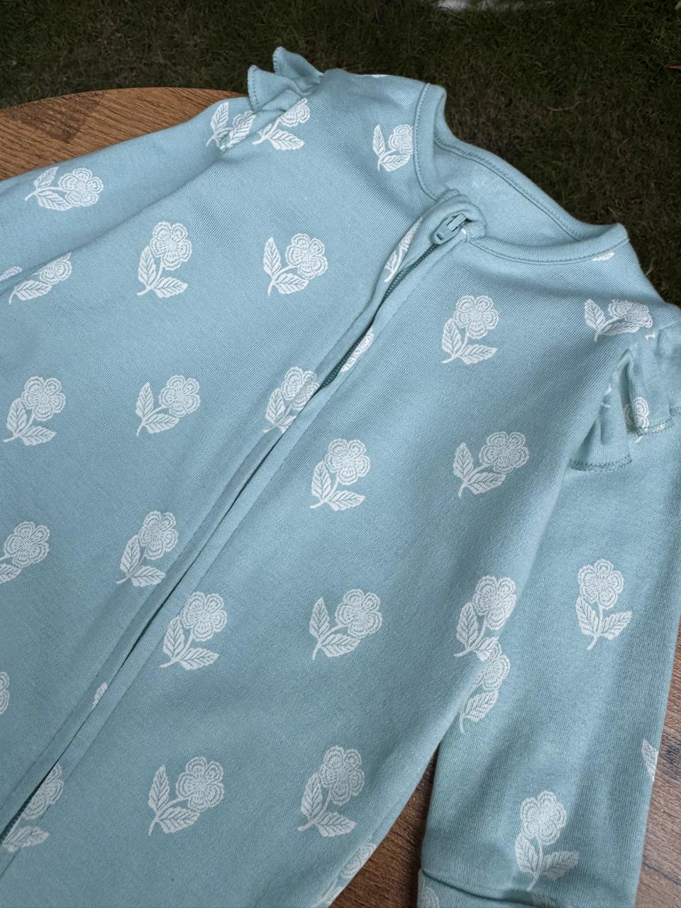 George Floral Frill Sleepsuit