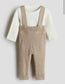 H&M Dungarees & Bodysuit Set