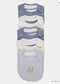George Pack of 5 Safari Bibs