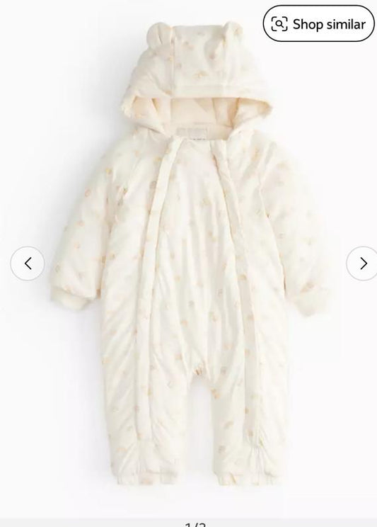 Tu Clothing Two Way Zipped Pramsuit