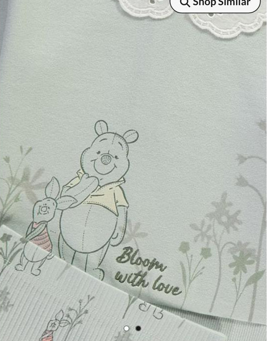George "Bloom with love" Sweatshirt & Leggings Set