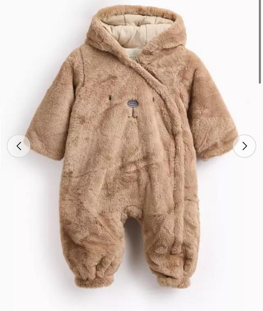Tu Clothing Furry Bear Pramsuit