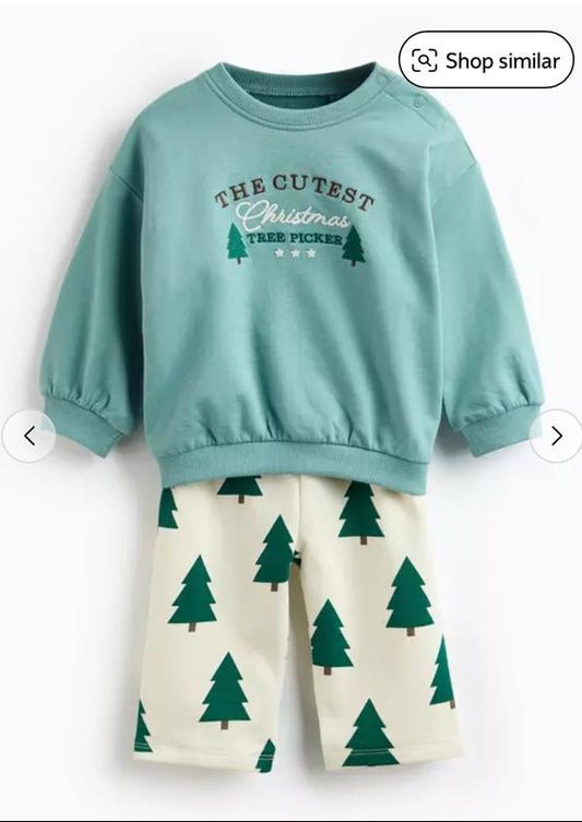 Tu Clothing "The Cutest" Sweat Shirt & Trouser Set