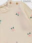 George Knitted Embroided Flower 3pc Set