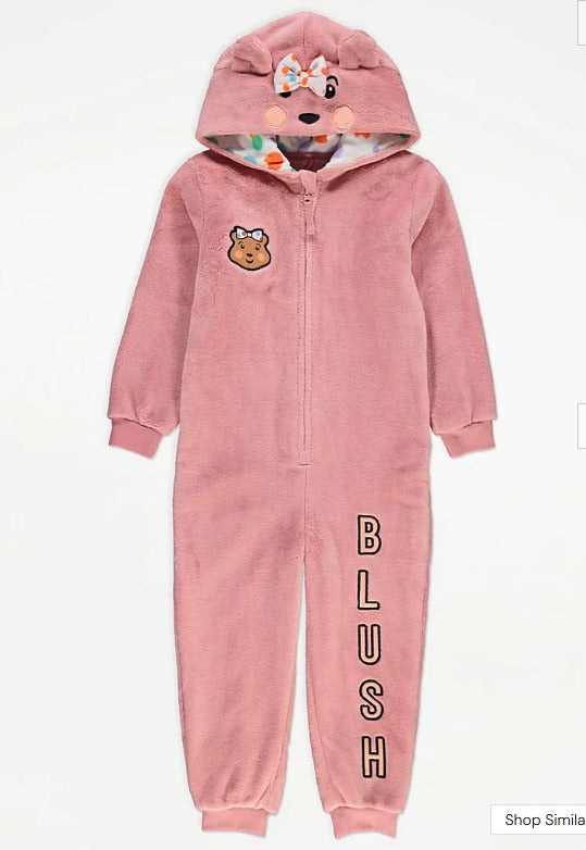 George "Blush" Hooded Sleepsuit