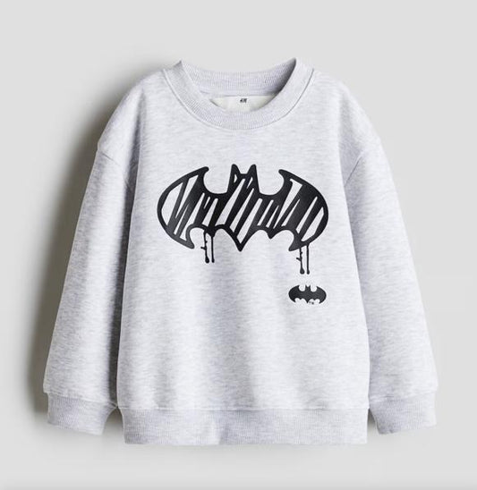 H&M fleece lined printed Batman Sweatshirt