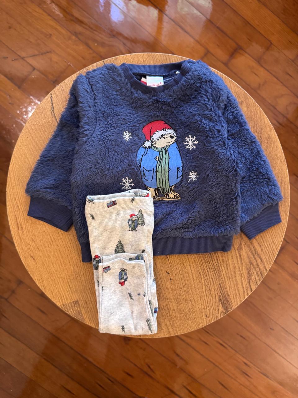 Tu Clothing Sherpa Shirt & Trouser Set