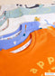 George Pack of 5 “Happy Crew" Bodysuits