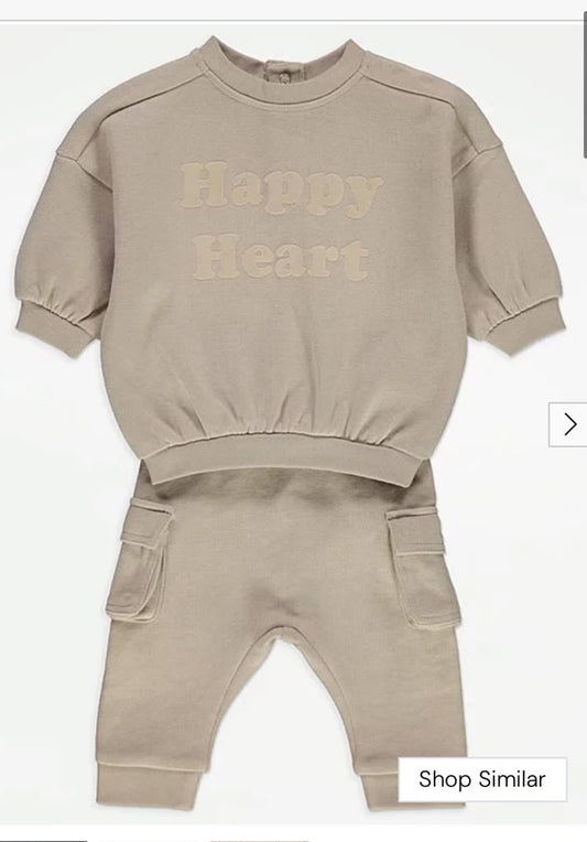 George "Happy Heart" Shirt & Trouser Set