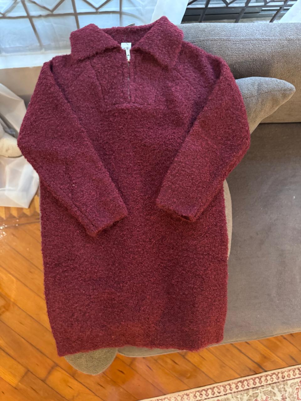 Tu Clothing Zip Detail Knitted long Jumper