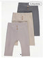 George Pack of 3 Buttoned Ribbed Trousers