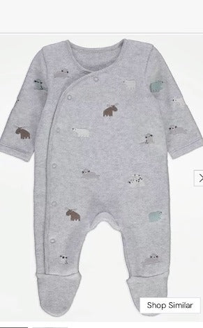George Fleece Sleepsuit
