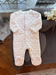 Tu Clothing Stripes print Quilted Sleepsuit
