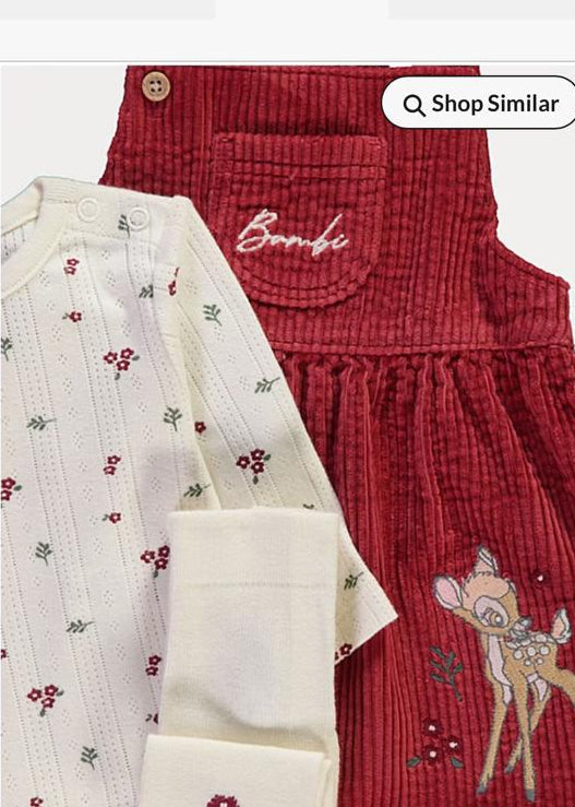 George Painafore Dress with Bodysuits and Leggings