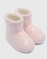 Matalan Bow Print Slipper Boots