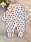 Quilted Floral Sleepsuit