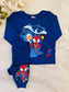 George Spider print Pyjamas Set