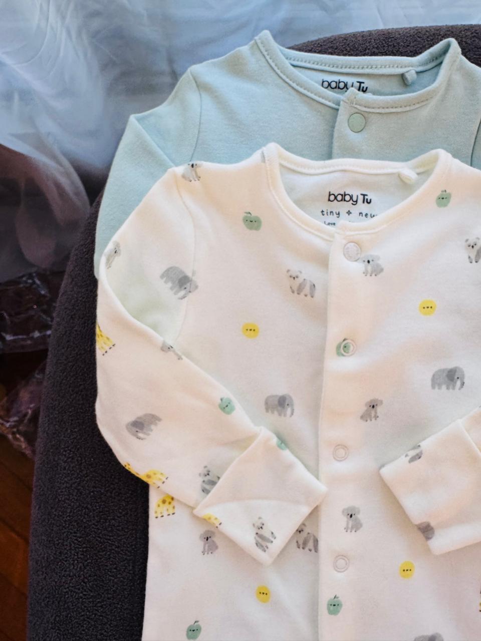 Tu Clothing Pack of 2 Sleepsuits