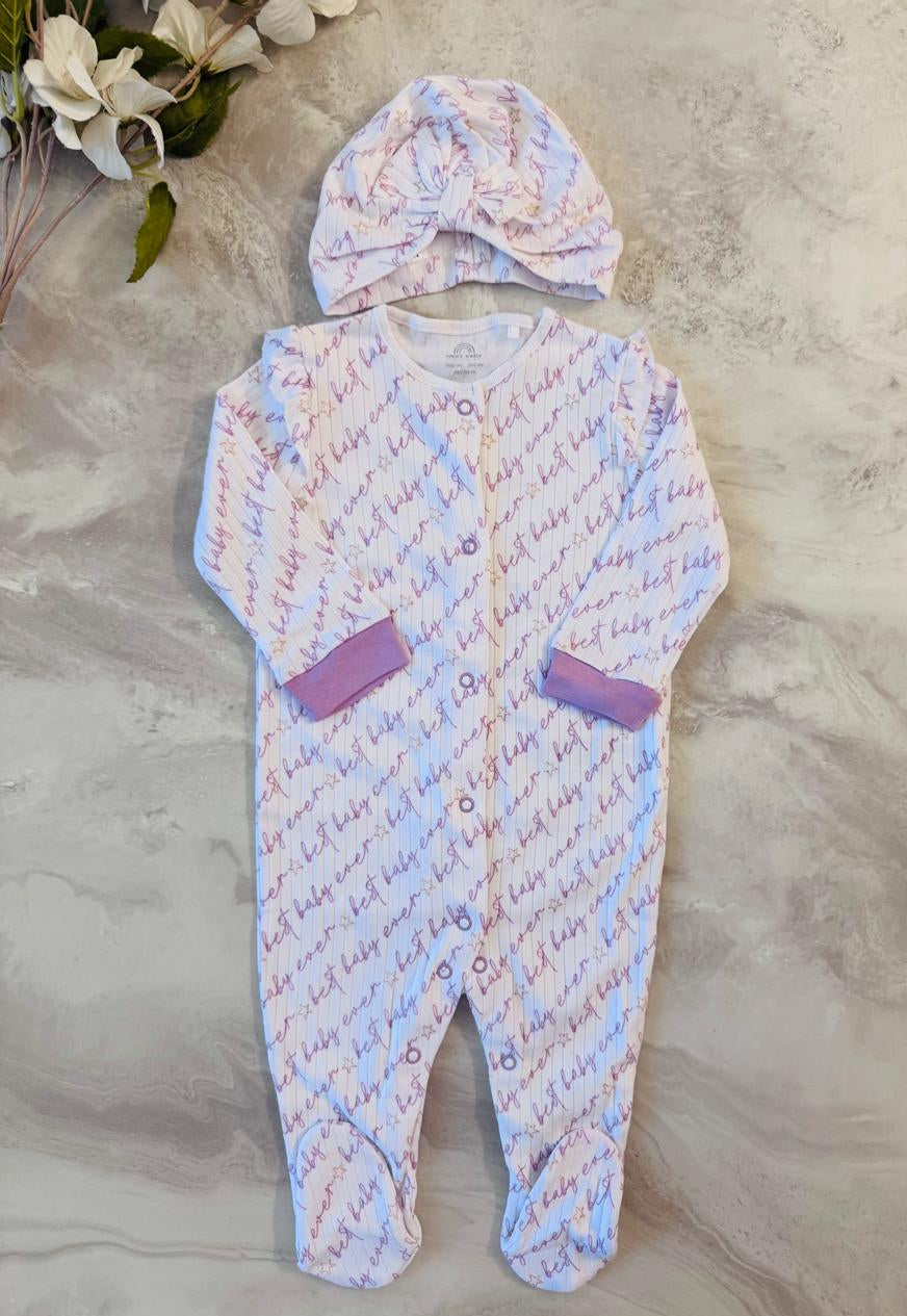 Next Sleepsuit & Cap Set