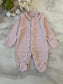 Tu Clothing textured hearts Sleepsuit