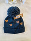 Next Knitted printed Bear Cap