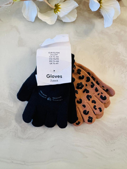 H&M Knitted pack of 2 Gloves