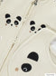 George Neutral Panda Zip Fasten Sleepsuit and Bib Set