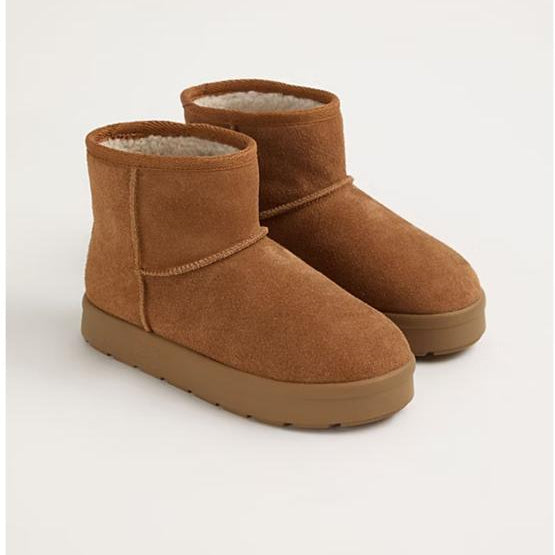 George Suede Snug Ankle Boots
