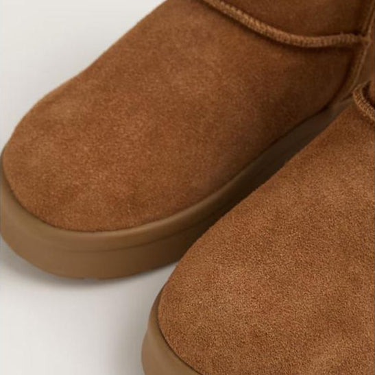 George Suede Snug Ankle Boots