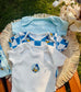 George pack of 5 Disney Donald Duck Blue Bodysuits