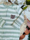 George Embrioded Panther Face Sleepsuit
