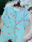 George Oranges print Sleepsuit