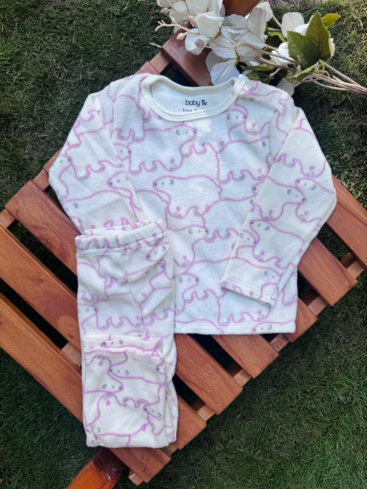 Tu Clothing Fleece Shirt & Trouser Set