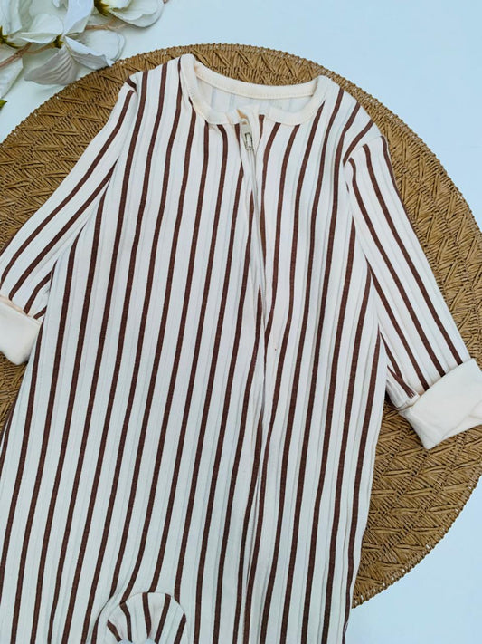 Tu Clothing Stripe print Sleepsuit