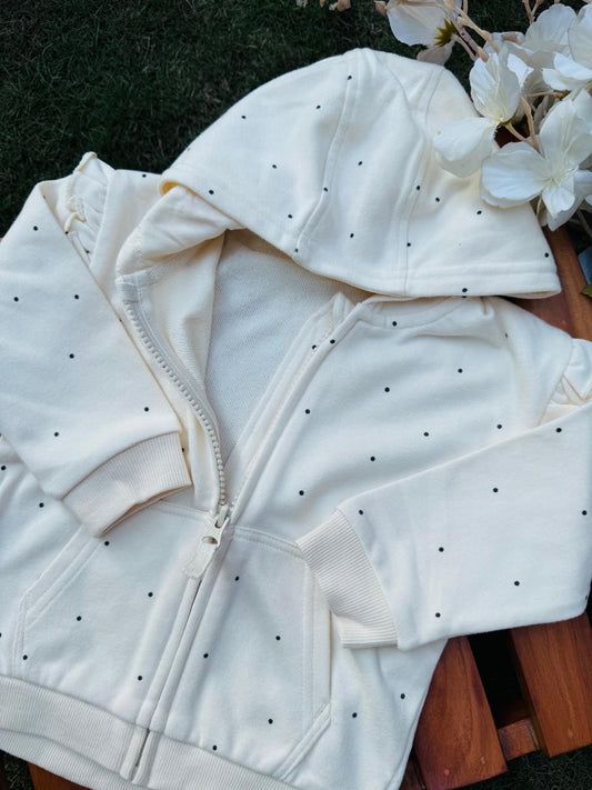 George Hooded Zipped Jacket
