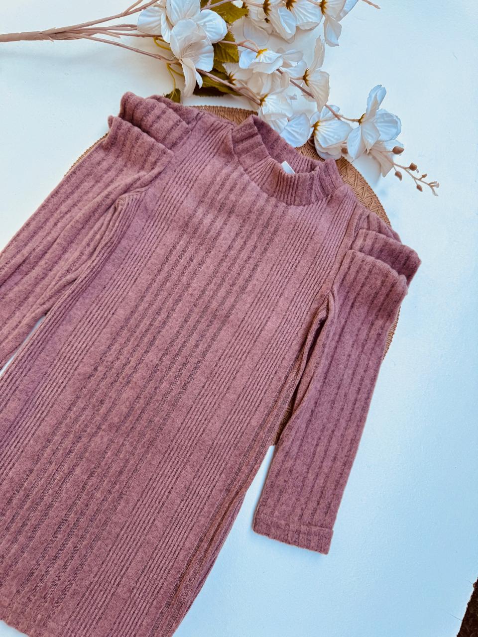 Shein Ribbed Long Dress