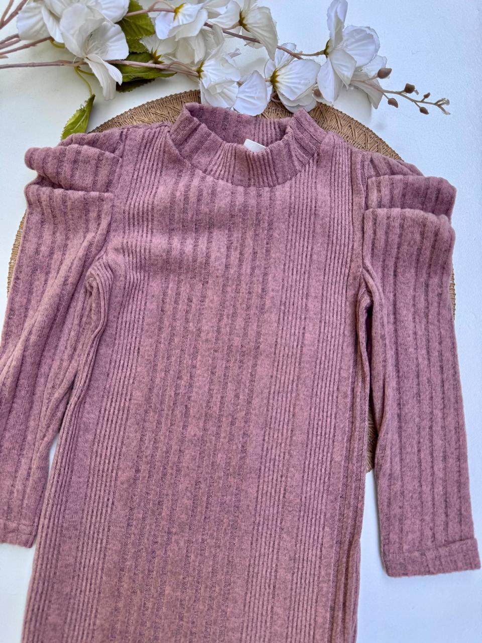 Shein Ribbed Long Dress