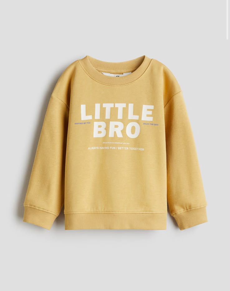 H&M "Little Bro" Sweatshirt