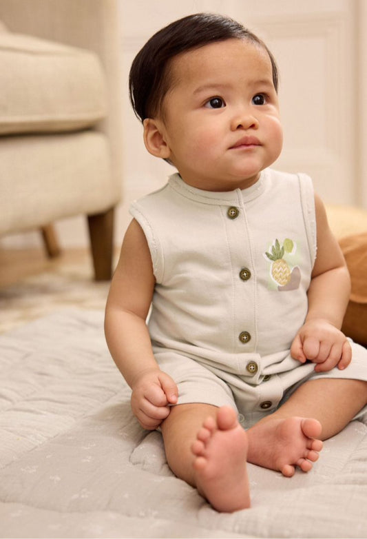 Next Buttoned Romper