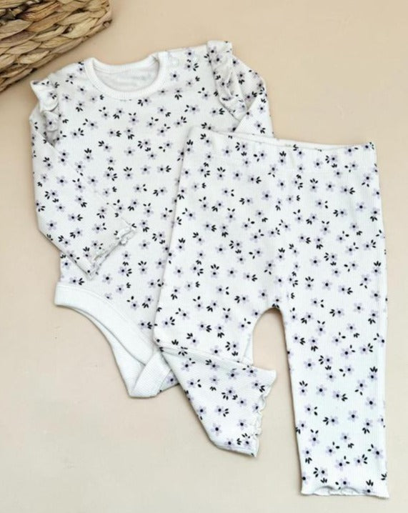 George Floral Bodysuit with Trouser