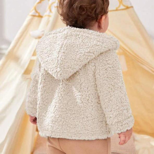 SHEIN Sherpa Zipped Jacket