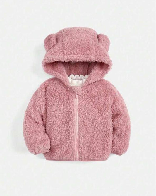 SHEIN Sherpa Zipped Jacket