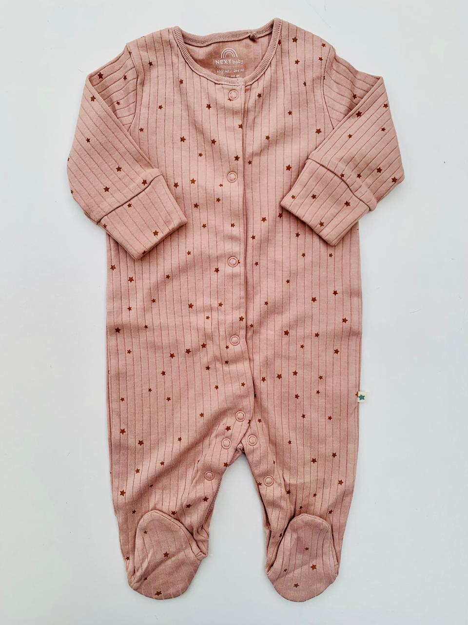 Next Ribbed Sleepsuit