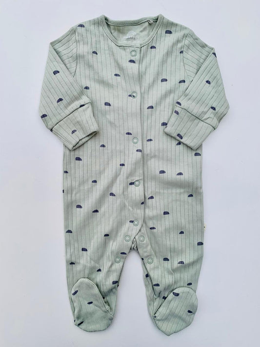 Next Ribbed Sleepsuit