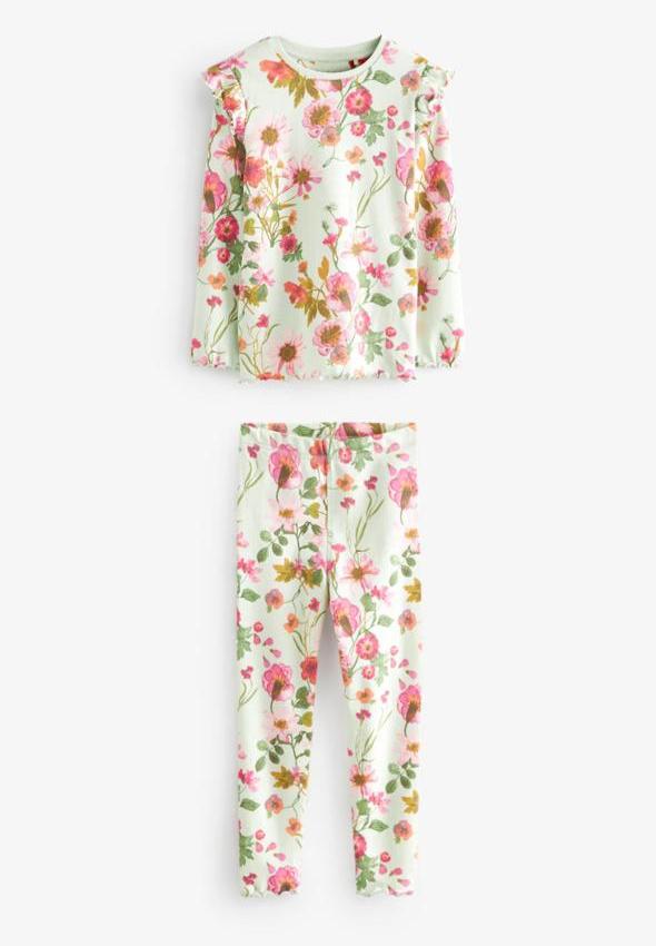 Next Floral Shirt & Trouser Set