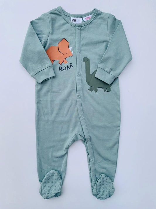 H&M Dino Sleepsuit