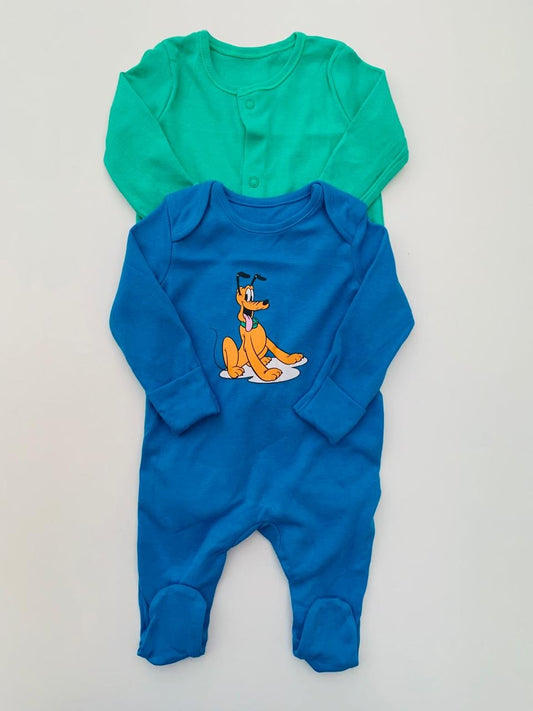George Pack of 2 Sleepsuits