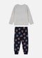 Primark "Just Chill" Fleeced Shirt & Trouser Set