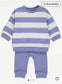 George Stripes Sweatshirt & Trouser Set